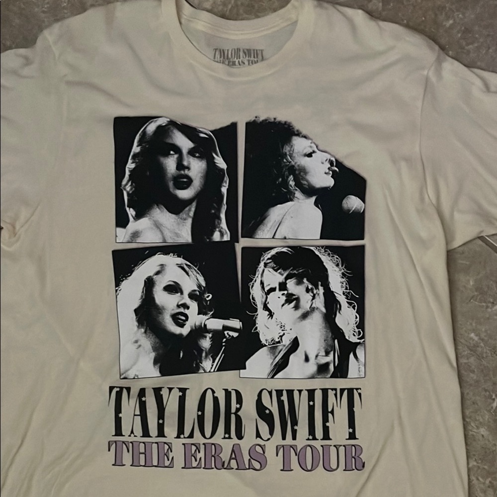 Taylor Swift The Eras Tour Cream T-Shirt (Speak Now Themed)